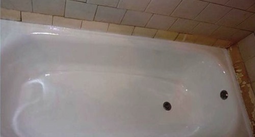 Реставрация ванны жидким акрилом | Пионерский